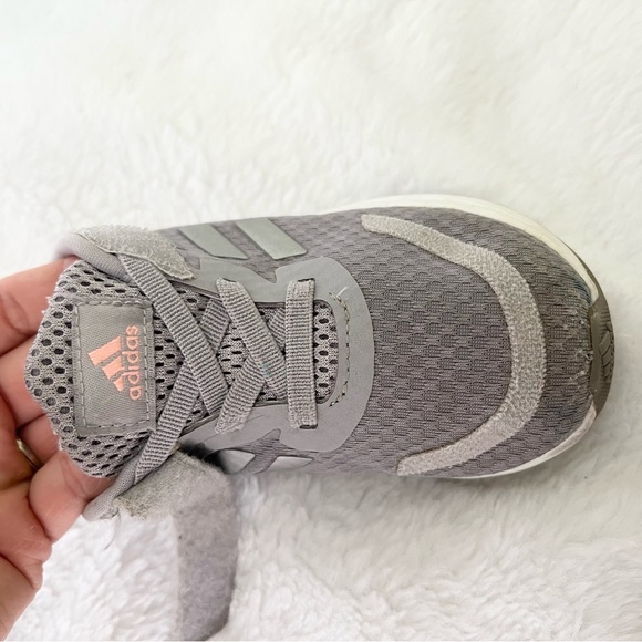 Adidas Duramo Toddler Girls Shoes - Size 9 - Color Grey - Picture 10 of 16
